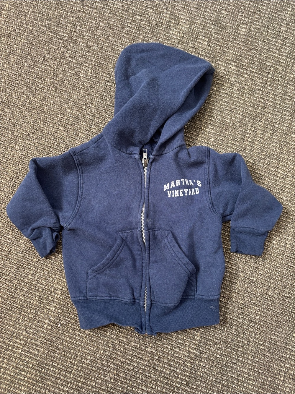 Navy Kids Martha’s Vineyard Zip-Up Hoodie